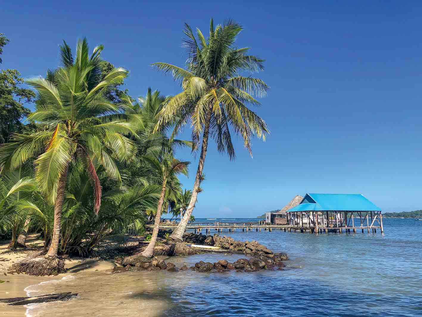 Strand in Bocas del Toro, Panama