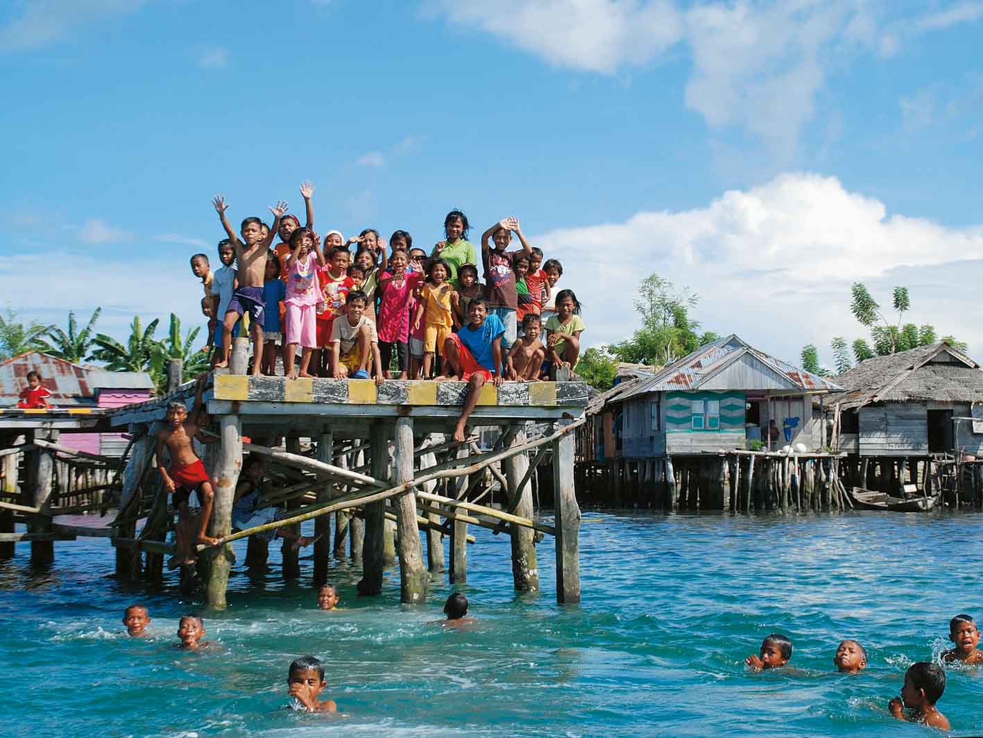 Herzliche Begrüssung in Indonesien